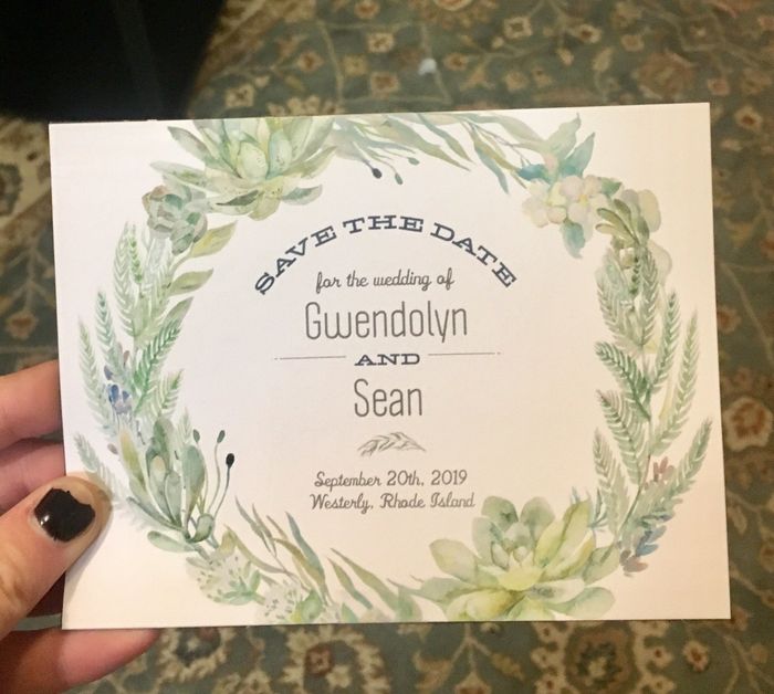 Save the dates - 1