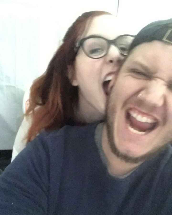 Post your first selfie as a couple! - 1