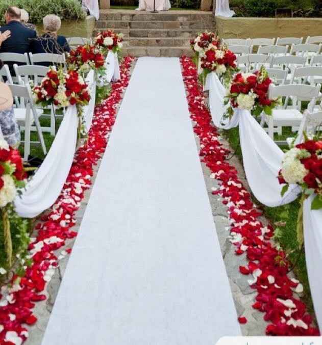 Flower Petal Aisle Weddings, Wedding Ceremony Wedding, 54% OFF