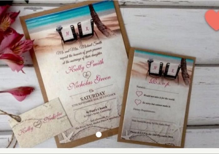 Let's see your invites!