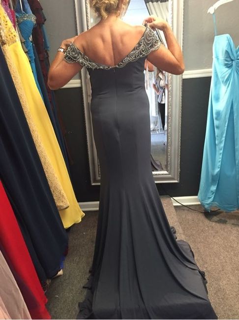 MOG found her dress