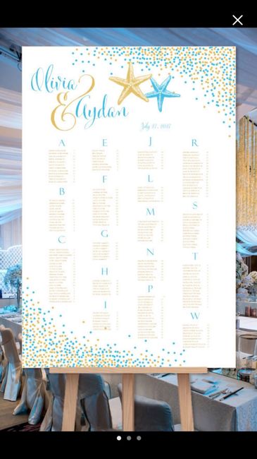 Show me your seating charts woohoo!
