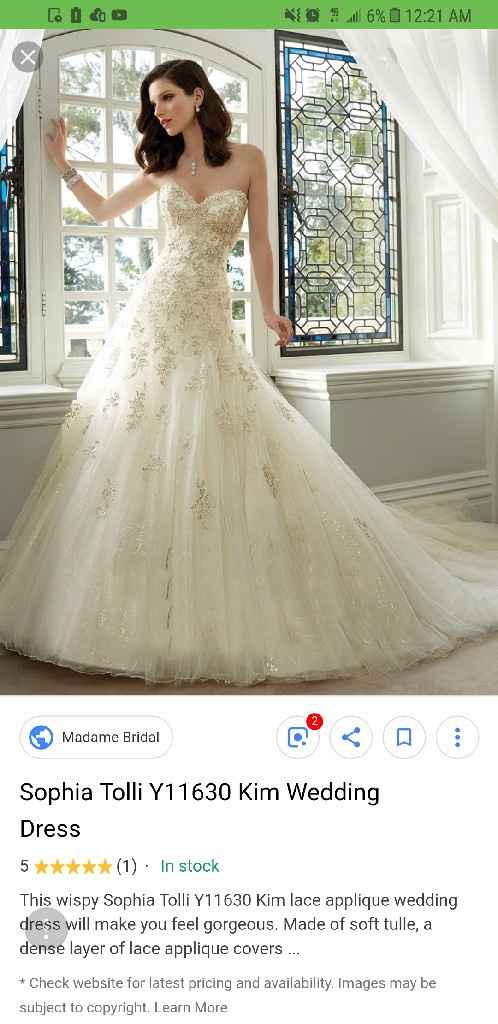 Found the Dress, but is it wrong? - 1