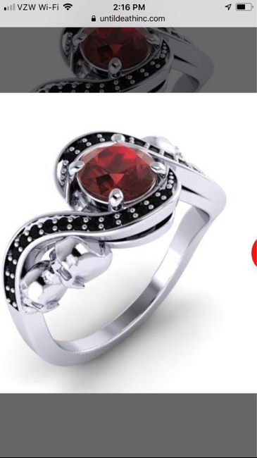 Show me your skull/gothic rings! - 2