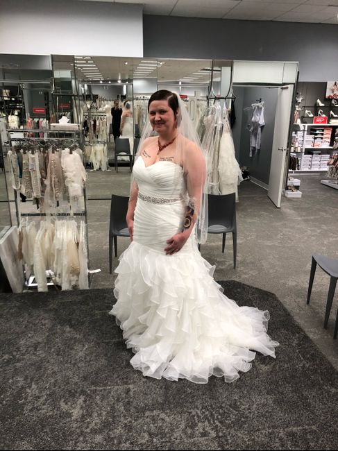 Ordering a dress you can’t try on? Black dress plus sized bride woes - 1