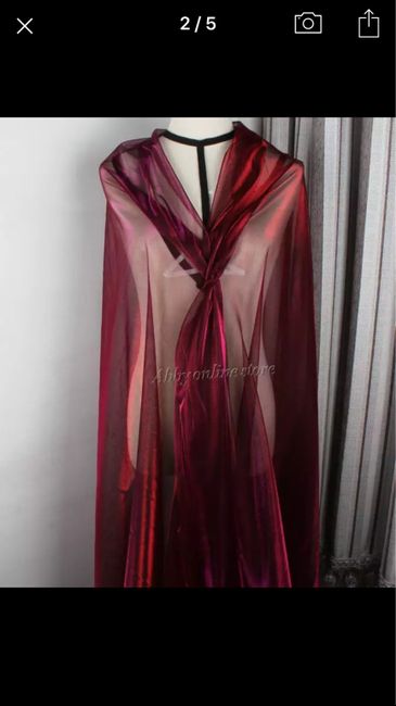 Red veil? Black veil? Ombré veil? No veil? Help me decide! - 4