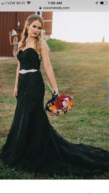 Black wedding dress?! 3