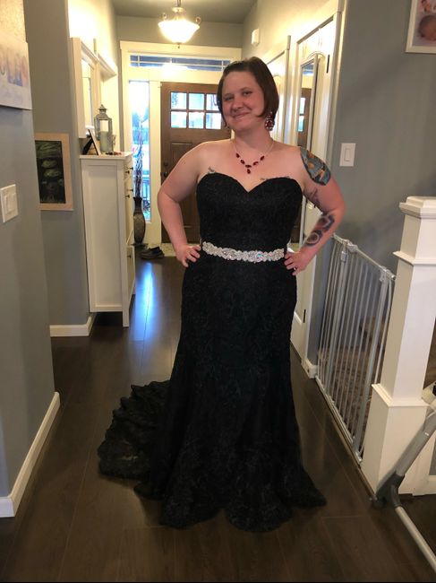 My Black Cocomelody gown is here!! - 5