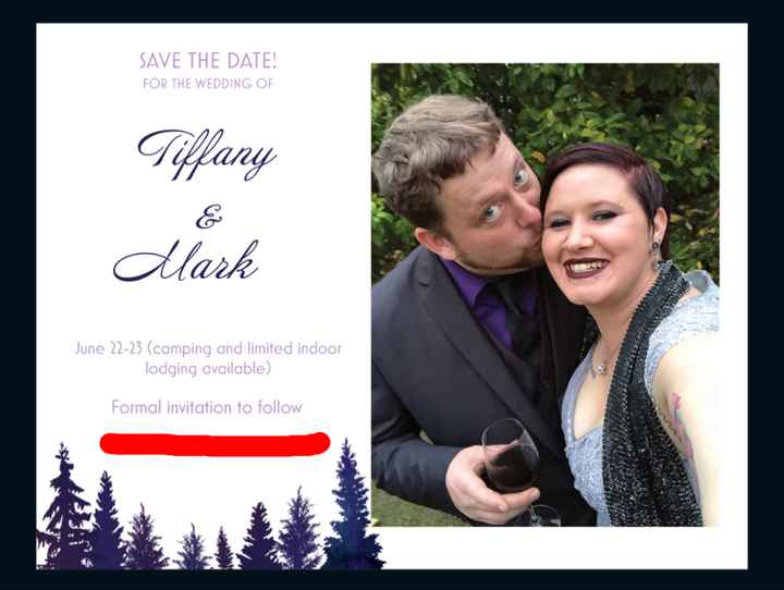 show me off your save the Date!! - 1