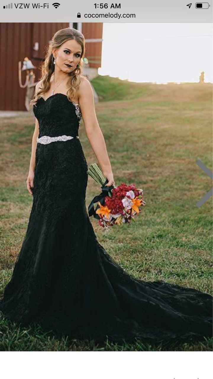 Red veil? Black veil? Ombré veil? No veil? Help me decide! - 1