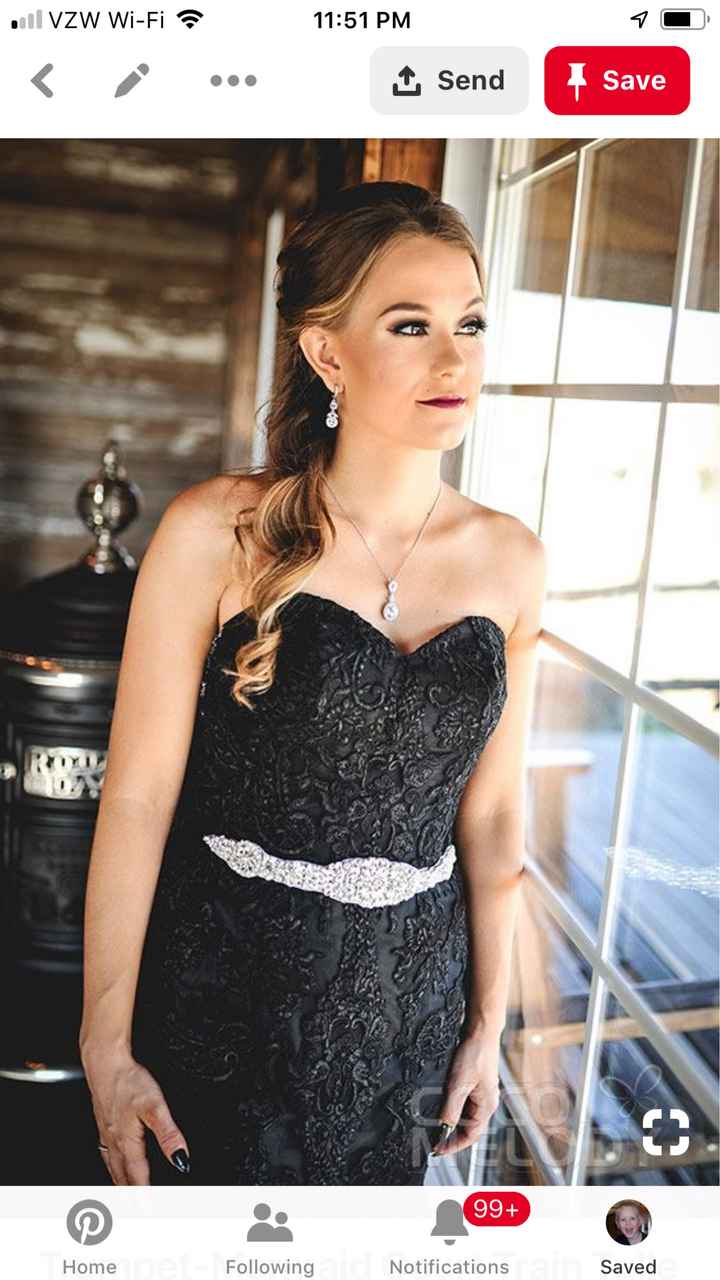 Black wedding dress?! - 1