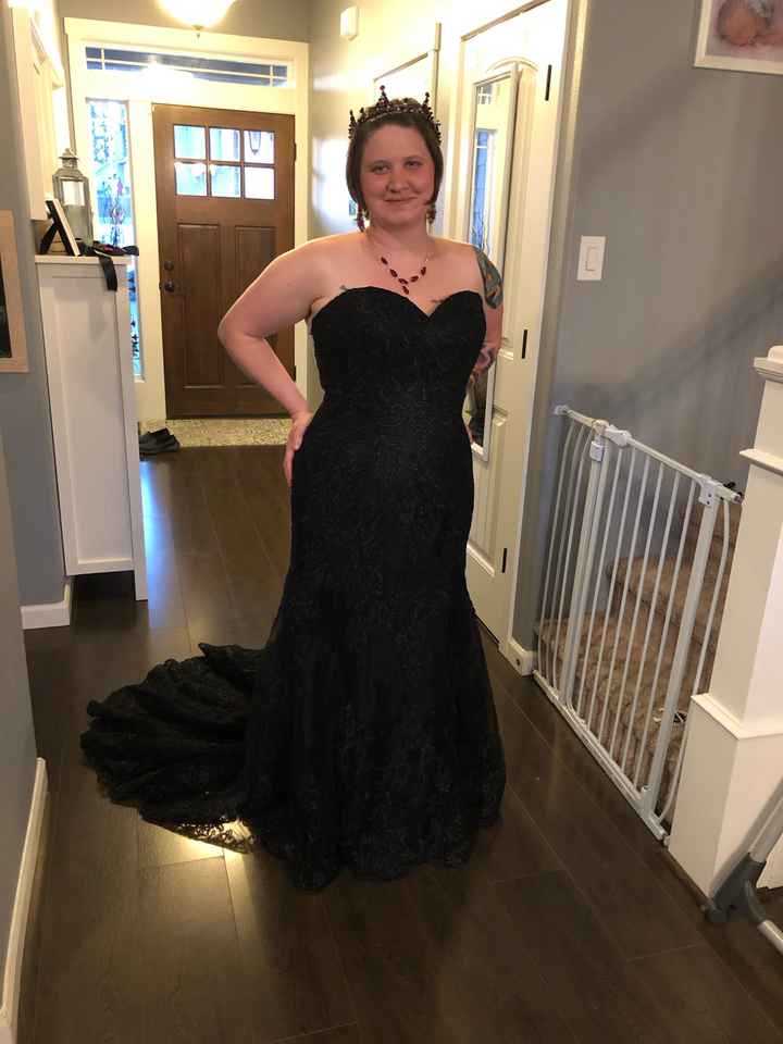 My Black Cocomelody gown is here!! - 4