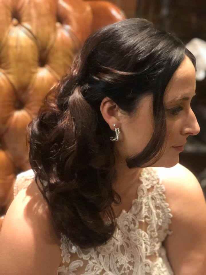 second hair style for the reception