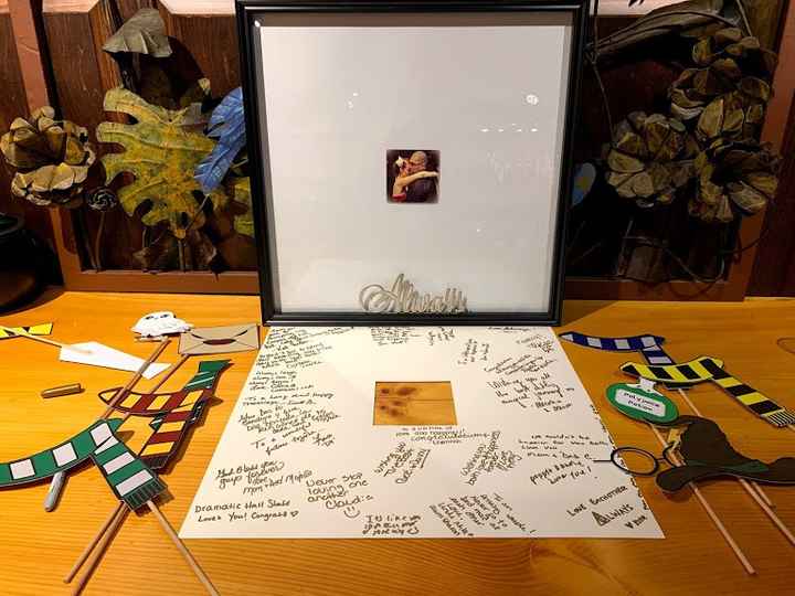 "guest book" and photobooth props