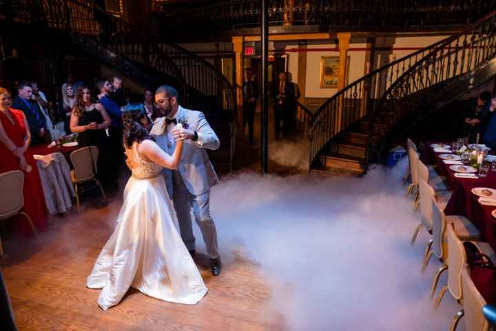 A-line Gown bustle?? - 1