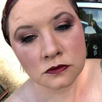 Diy makeup trial! What do you think? Glam/goth - 2