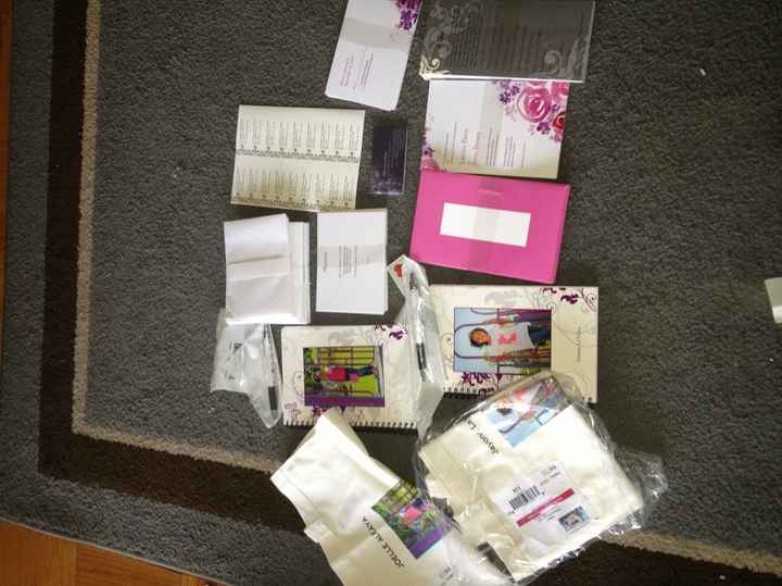 I recieved my "big package" from "mystery place"