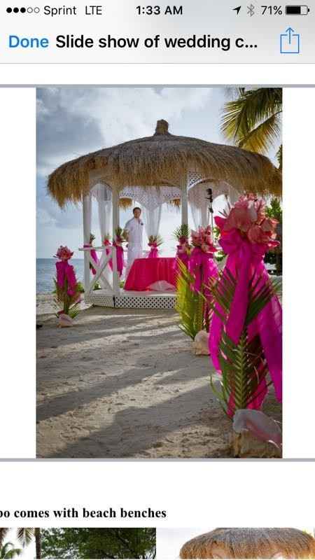 Which Ceremony Set Up?