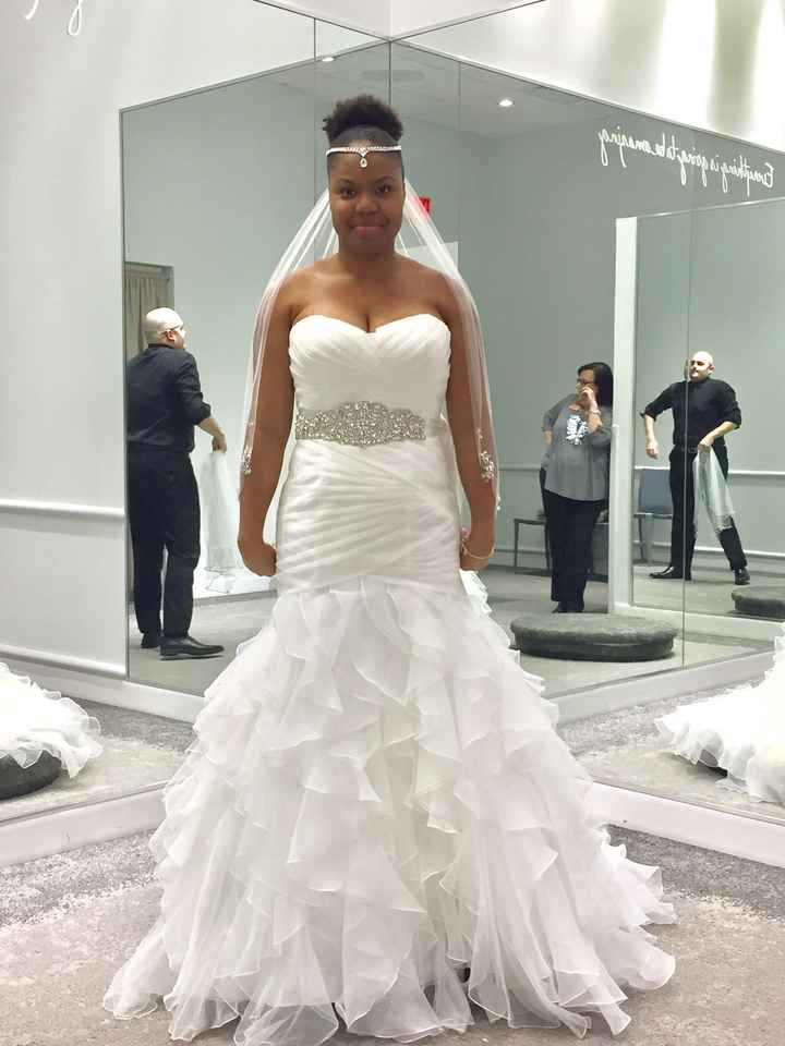 I said Yaaass to the dress! It feels real now.
