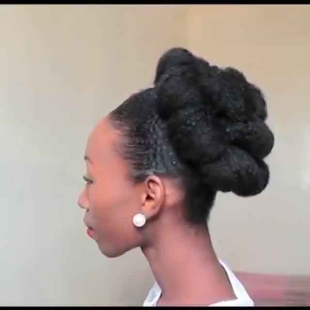 African - American Brides with Natural Hair