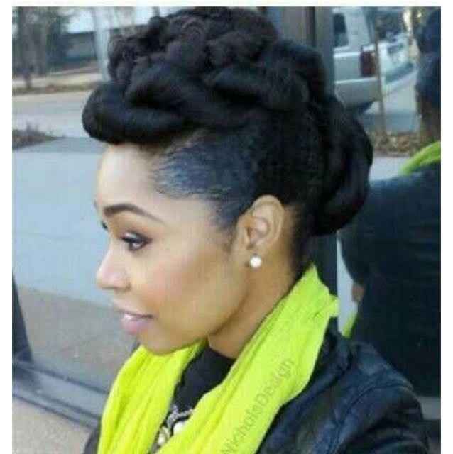 African - American Brides with Natural Hair