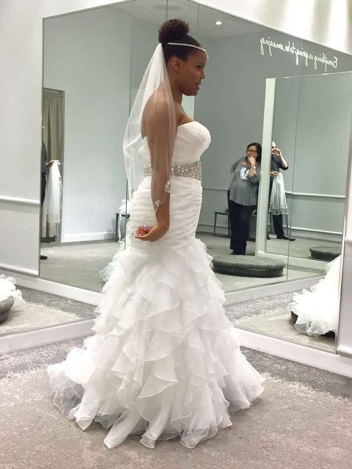 I said Yaaass to the dress! It feels real now.