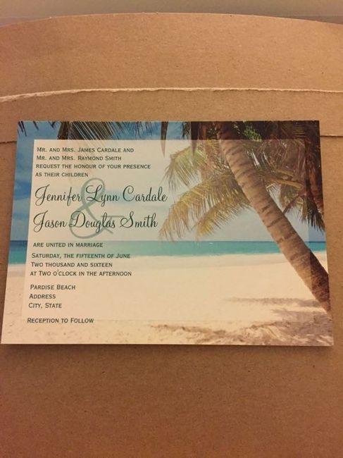 Help me choose wedding invitations