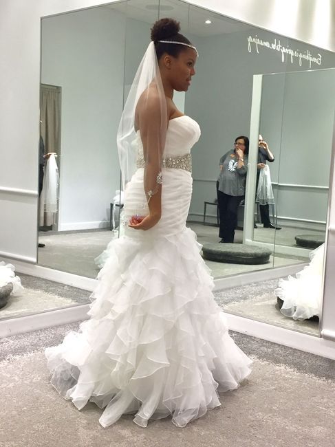 I said Yaaass to the dress! It feels real now.
