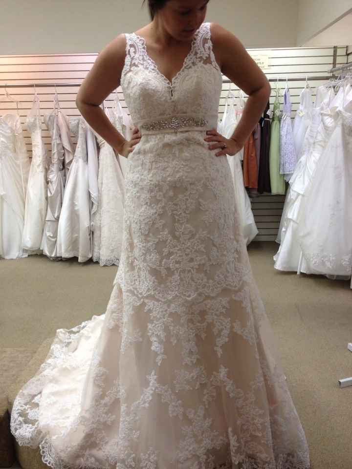 Weird OBSESSION: I love seeing brides in their ACTUAL dresses :)