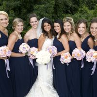 Any brides putting their bridal party in navy??