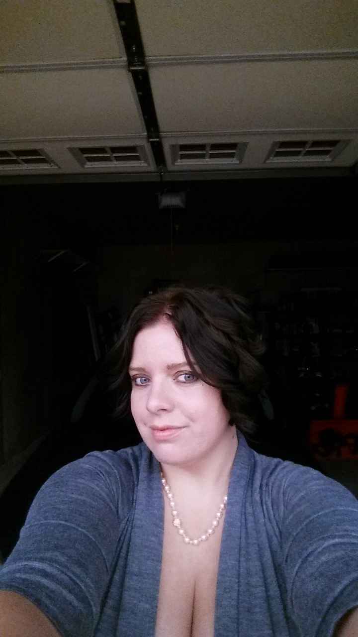 Makeup and hair trial
