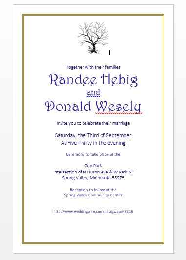 Your Invitations (Inspiration & Final Results)