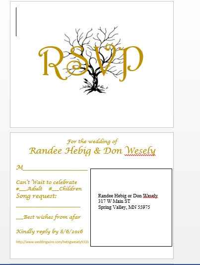 Your Invitations (Inspiration & Final Results)