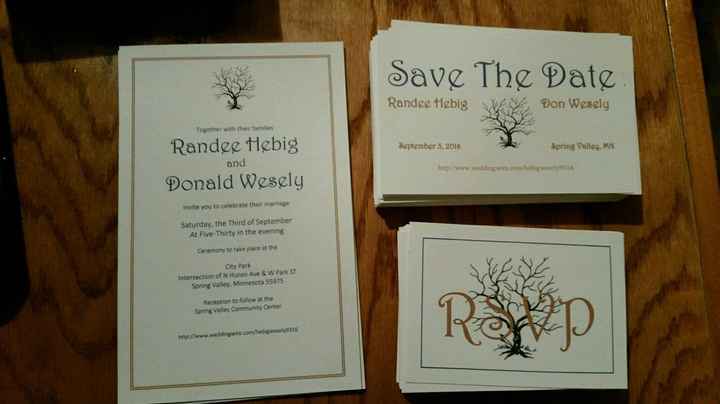 Did you DIY Invites? Pictures welcome!!