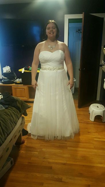 Show off your dress!!