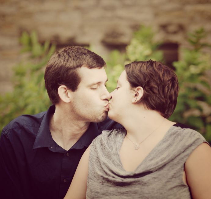Impromto engagement photos