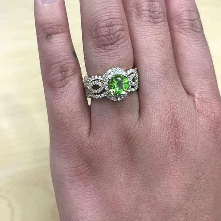 Let's see the rings!