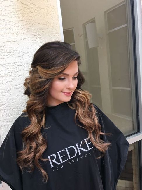 Hair and make up trial