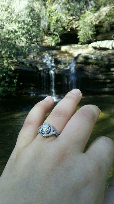Lets see those beautiful engagement rings