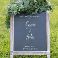 Wedding sign