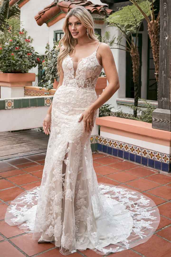 Need help styling my wedding dress - 2