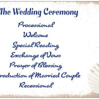 Wedding Programs - which one?? Need opinions!