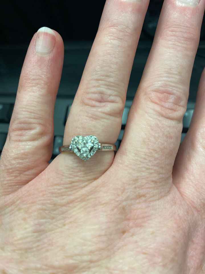 Small engagement rings - 1