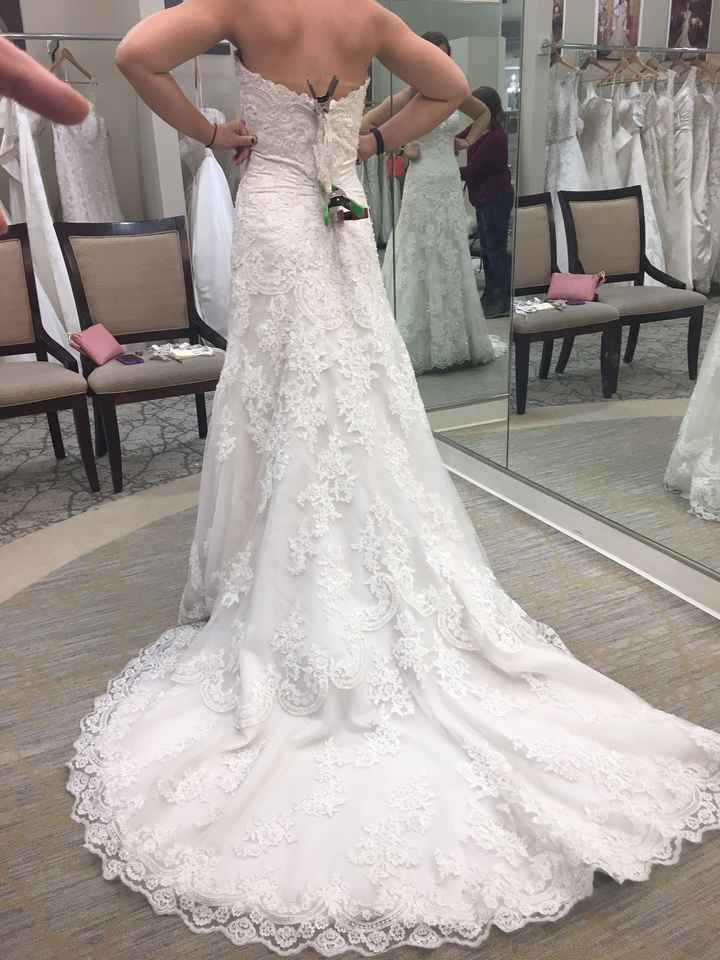 Said yes to the dress!!