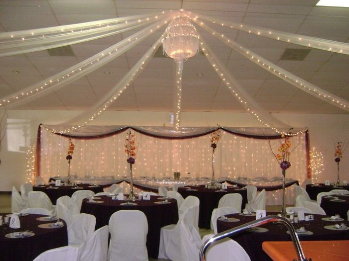 tulle and lights