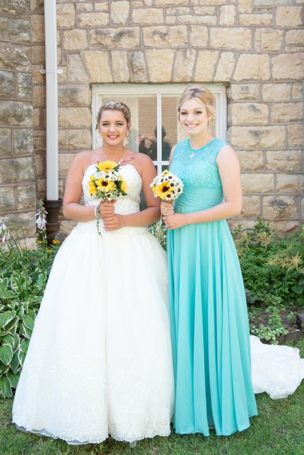 Sunflower & Turquoise wedding 2