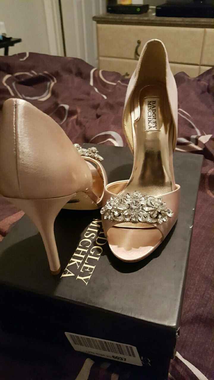 Got my shoes!