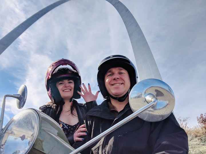 Engaged at the Gateway
