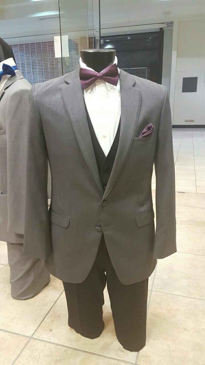 What are your grooms wearing?