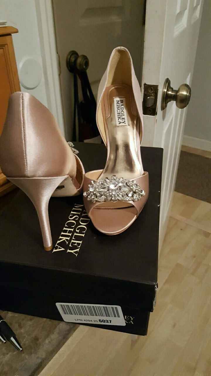 Blush brides- Show me your shoes